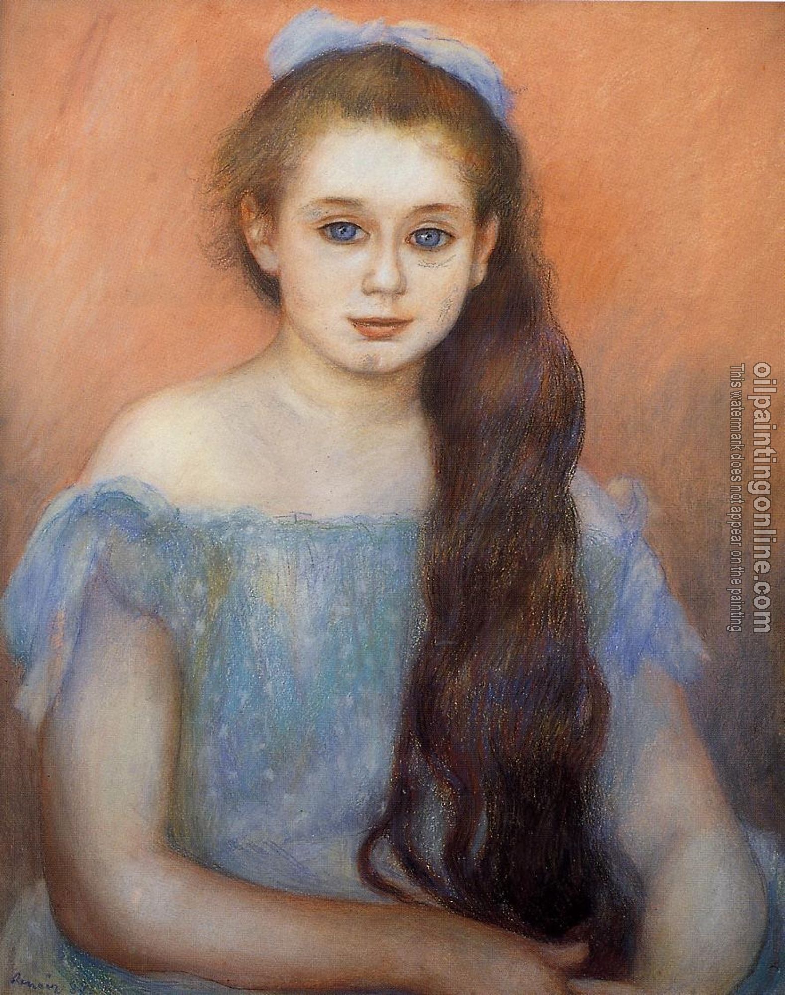 Renoir, Pierre Auguste - Portrait of a Young Girl